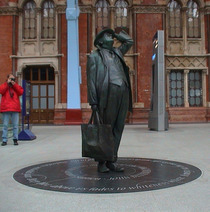 John Betjeman statue
