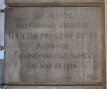E G Anderson Hospital and the Prince of Wales