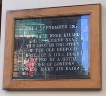 Bedford Hotel bomb