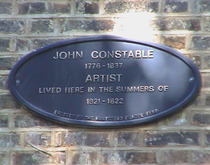 John Constable in Hampstead