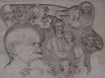 Charles Dickens relief