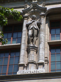 V&A façade - John Bacon