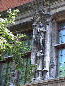 V&A façade - Roger Payne
