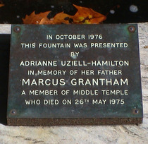 Marcus Grantham Fountain