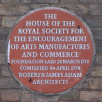 House of Royal Soc. for Encouragement of Arts etc