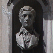 Charles Lamb in Giltspur Street