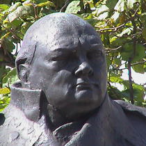Churchill statue - Parliament Square