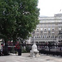 John Law Baker fountain