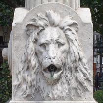 John Law Baker fountain