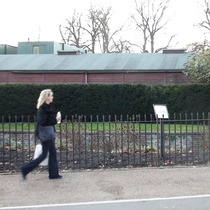 Ha-ha in Hyde Park