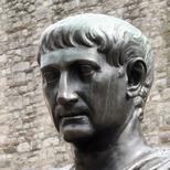Emperor Trajan statue