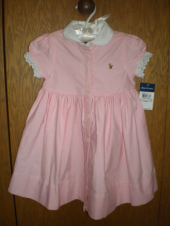 Ralph Lauren Girls Matching Set - 2 pc 12 mo