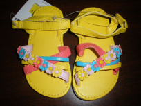 Gymboree Girls Sandals - Buckle 1 Youth Regular/Medium