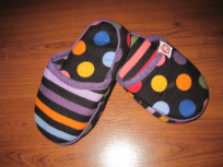 LittleMissMatched Girls Slippers 12 Toddler Regular/Medium