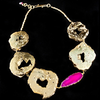 Cave Glam Pink Agate