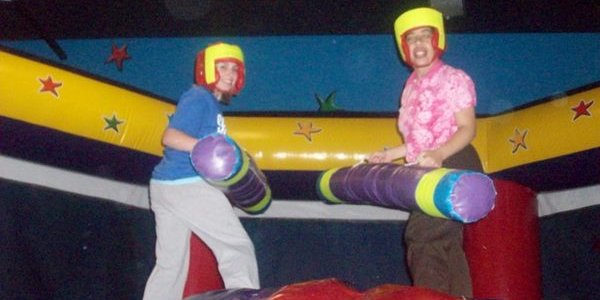 Kristin & Gina at Pump It Up
