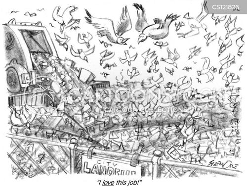Garbage Dumps Cartoons and Comics funny pictures from CartoonStock
