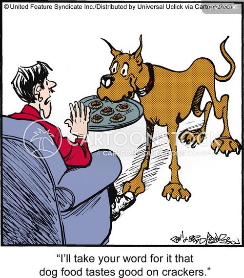 Dog Biscuit Cartoons and Comics funny pictures from CartoonStock