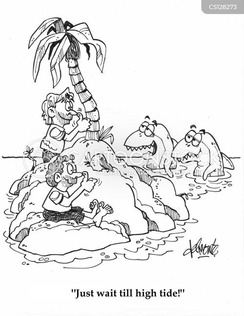 Rising Tides Cartoons and Comics funny pictures from CartoonStock
