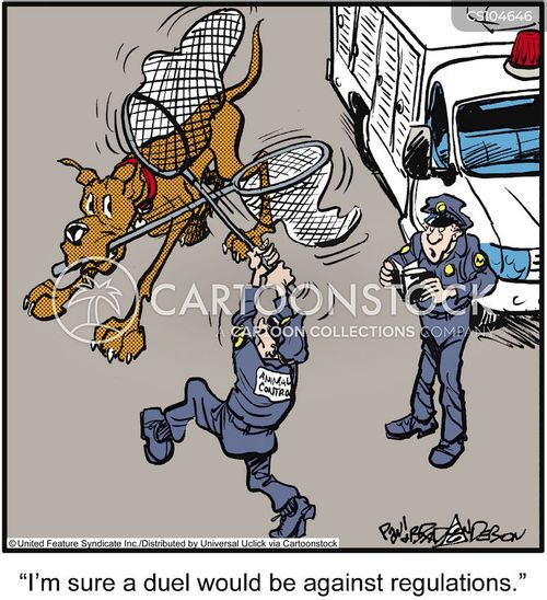 Animal Control Cartoons and Comics funny pictures from CartoonStock