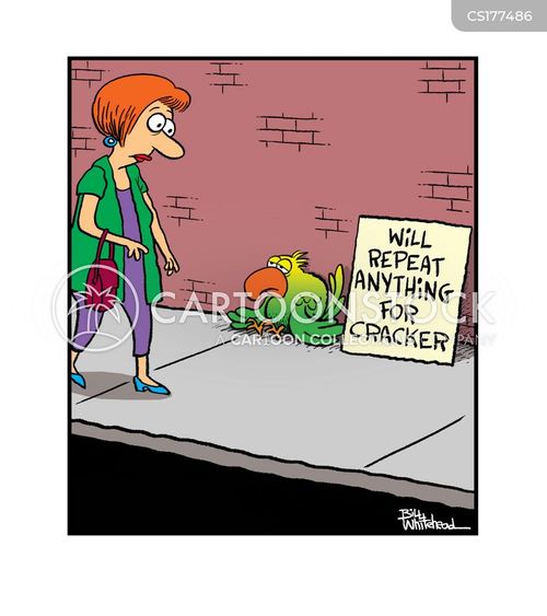 Crackers Cartoons and Comics funny pictures from CartoonStock