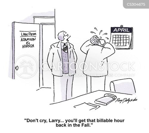 Billable Hour Cartoons and Comics funny pictures from CartoonStock