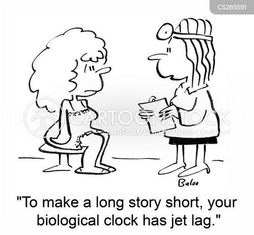 Biological Clock Cartoons and Comics funny pictures from CartoonStock