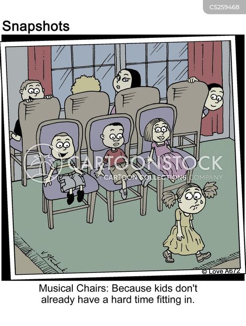 Musical Chairs Cartoons and Comics funny pictures from CartoonStock