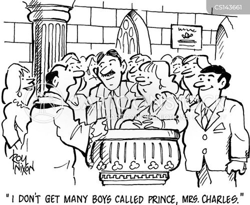Naming Ceremony Cartoons and Comics funny pictures from CartoonStock