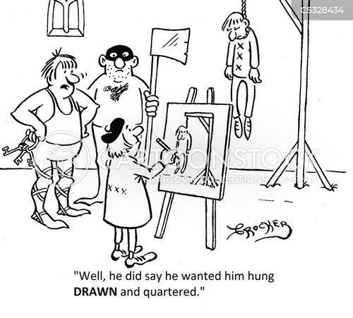 Quartered Cartoons and Comics funny pictures from CartoonStock