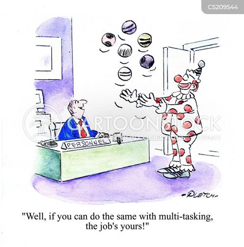 Juggling Cartoons and Comics funny pictures from CartoonStock