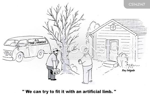 Tree Surgeons Cartoons and Comics funny pictures from CartoonStock