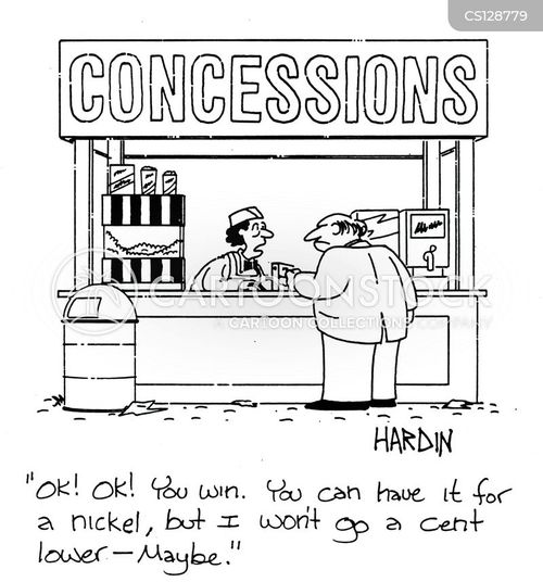 Concession Cartoons and Comics funny pictures from CartoonStock