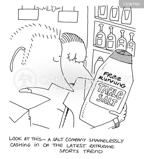 Table Salt Cartoons and Comics funny pictures from CartoonStock