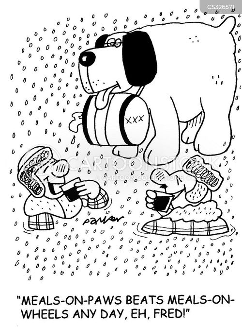 Meals On Wheels Cartoons and Comics funny pictures from CartoonStock