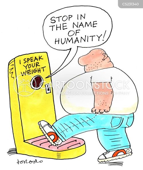 Speak Your Weight Cartoons and Comics funny pictures from CartoonStock