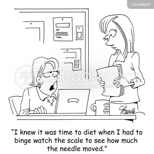 Bathroom Scales Cartoons and Comics funny pictures from CartoonStock