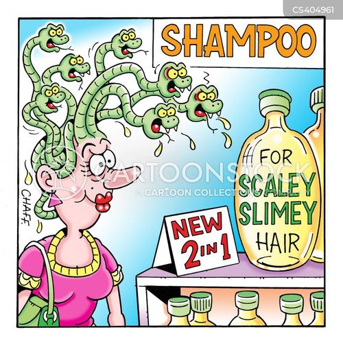Shampooing Cartoons and Comics funny pictures from CartoonStock