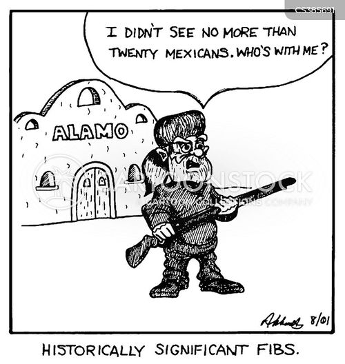 Last Fight At The Alamo Cartoons and Comics funny pictures from