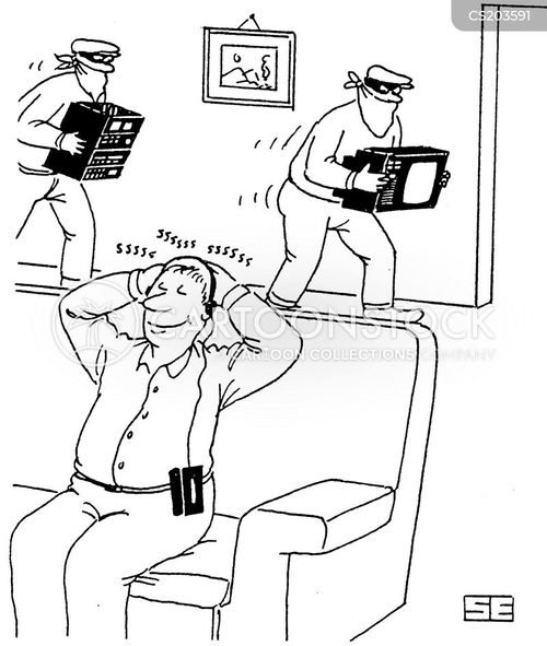 Headphones Cartoons and Comics funny pictures from CartoonStock