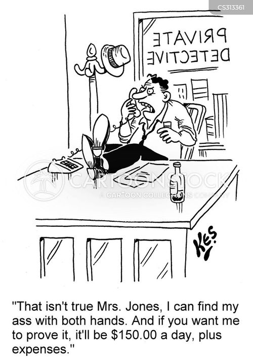 Private Detective Cartoons and Comics funny pictures from CartoonStock