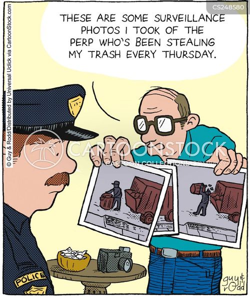 Rubbish Collector Cartoons and Comics funny pictures from CartoonStock