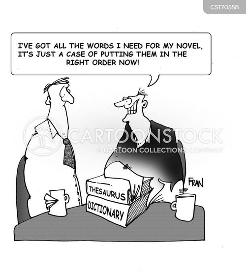 Thesaurus Cartoons and Comics funny pictures from CartoonStock