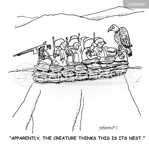 Sandbags Cartoons and Comics funny pictures from CartoonStock