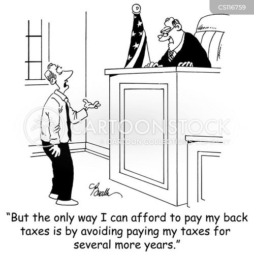 Tax Evasions Cartoons and Comics funny pictures from CartoonStock