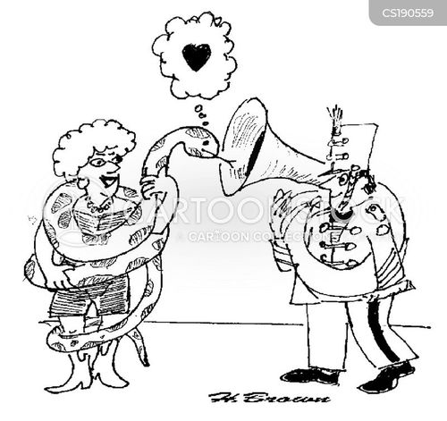 Snake Charmer Cartoons and Comics funny pictures from CartoonStock