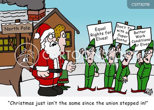 Picket Line Cartoons and Comics funny pictures from CartoonStock