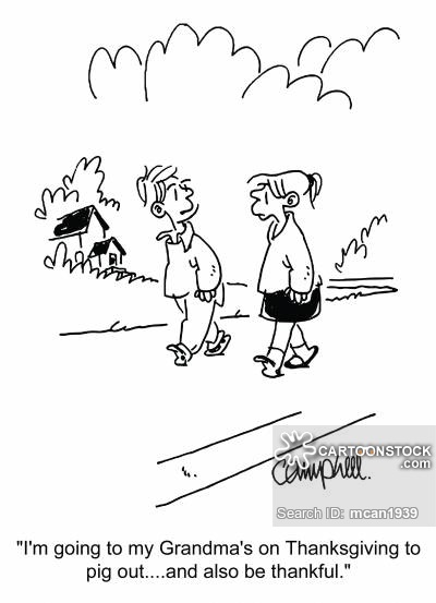 Thankfulness Cartoons and Comics - funny pictures from CartoonStock