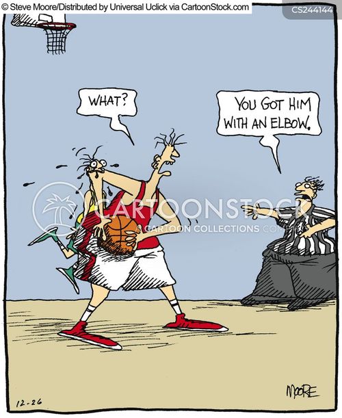 Playing Basketball Cartoons and Comics funny pictures from CartoonStock