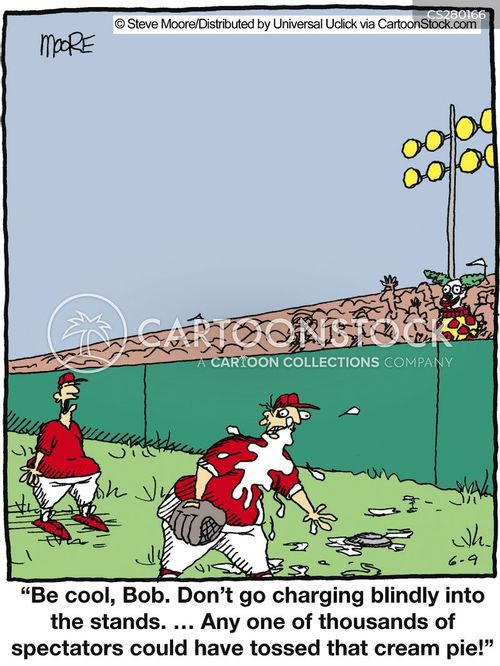 Cream Pie Cartoons and Comics funny pictures from CartoonStock